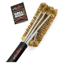 18&quot; Safe BBQ Cleaning Brush for Porcelain &amp; Ceramic Grates with Heavy Du... - $34.99