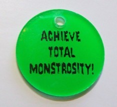 Elvira And The Party Monsters Pinball Key Chain Achieve Total Monstrosity NOS - £6.35 GBP