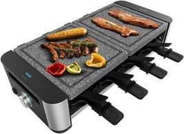 Cecotec Raclette Cheese&amp;Grill 16000 Inox Allstone. 1400 W, 8 People, Non... - £295.67 GBP