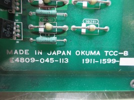 Okuma Opus Circuit Board TCC-B E4809-045-113 1911-1599 Cnc Lot Of 3 Pieces - £51.12 GBP