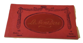 Le Mont Dore French Postcard Booklet 12 Unused Scenic Postcards - $12.99