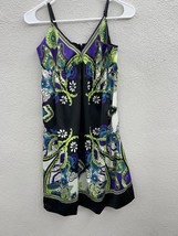 Womens ICE Dress Size 4 Y2K Spaghetti Strap V-Neck Silky - $6.77