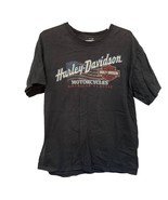 Harley Davidson T Shirt Bowling Green KY Flag American Classic Black Siz... - $19.24