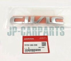 Genuine Honda Civic Rear Emblem 75722-S5S-E00, EP3 Type R - $60.00