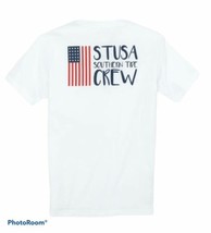 Southern Tide Men’s S/S St Usa Crew Tee Shirt.Classic White.Nwt.Sz.L.Msrp $38.00 - £28.40 GBP