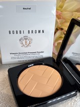 Bobbi Brown Vitamin Enriched Pressed Powder - NEUTRAL - Full Size .28oz ... - $19.75