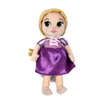 12&quot; Disney Store Tangled Princess Rapunzel Toddler Stuffed Animal Plush Soft - £21.59 GBP