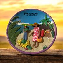 Vtg Jamaica “No Problem” Souvenir Tourist Cute Beach Ceramic Wall Plaque... - $19.87