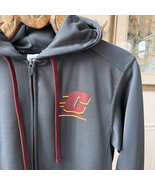 Russell Central Michigan University Grey Full Zip Hoodie Sweatshirt S - $32.40