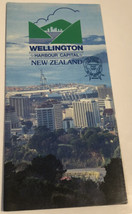 Vintage Wellington Harbour Capital Brochure New Zealand BRO11 - $7.91