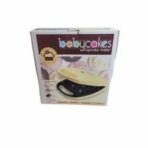 Babycakes Mini Cupcake Maker (8) New In Box-Yellow - $28.96