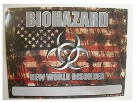 Biohazard Poster New World Disorder - £6.69 GBP