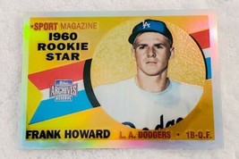 MLB FRANK HOWARD 2001 Topps Archives Reserve Refractor #132 Mint - $2.03