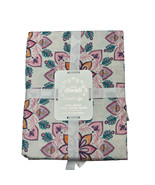 Happy Diwali Tablecloth Festival Of Lights Pink Lotus Oblong 60x120” - $37.08