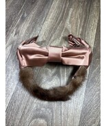Vintage Mink and Satin Halo Hat Women&#39;s - €17,36 EUR