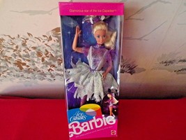 1990 Ice Capades Barbie-Mattel 9847 Blonde Purple dress-Unopened - $24.75
