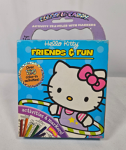 Vtg Hello Kitty Color N Carry Friends &amp; Fun Activity Traveler Markers 20... - £7.90 GBP