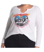Knit Riot Aerosmith Notch Neck Thermal Top Shirt, Classic Rock, Size,1X NWT - $54.70 CAD