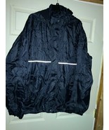  Skin360 Men’s windbraker/Rain Jacket XXL Navy Blue - $47.36 CAD