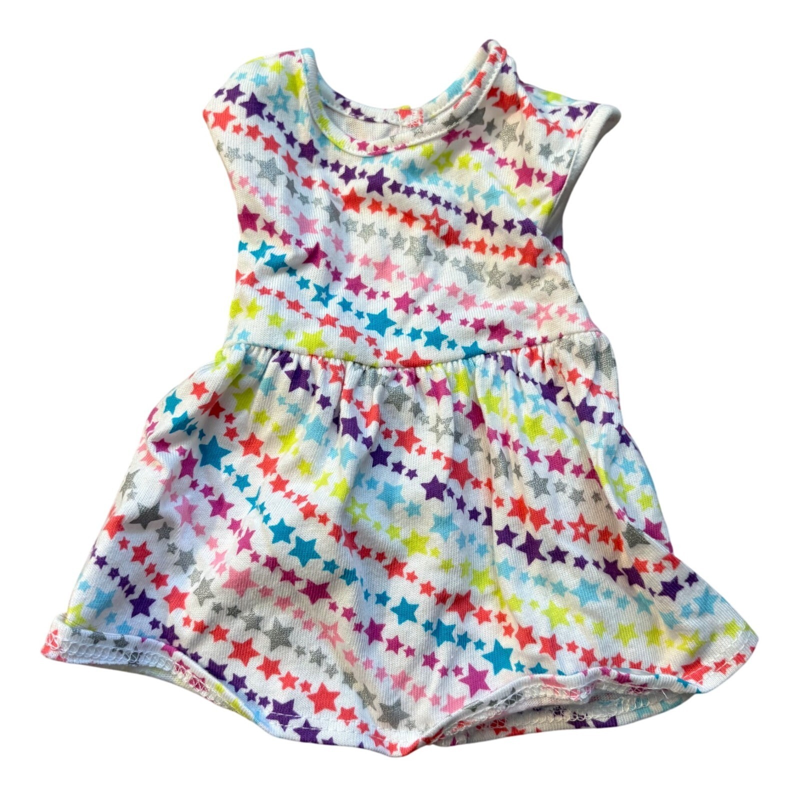 American Girl 18&quot; Truly Me Doll Star Print Sleeveless Dress Multicolor C... - $14.40