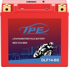 TPE Lithium Motorcycle Scooter Battery DLF14-BS LiFePO4 12.8V 9AH Engine Start - £69.86 GBP