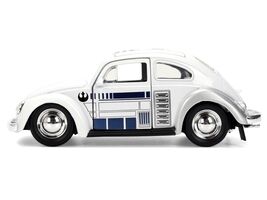 1959 Volkswagen Beetle "R2-D2" Livery White with Graphics "Star Wars" - $28.71