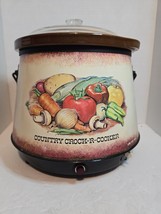 ~FARBERWARE Country Crock Slow Cooker Model 266 Swedish Crockpot Bail Ha... - $52.07