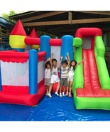 PVC Bounce House Trampoline Nylon Inflatable Jumping Bounce Slide Ball P... - $539.00