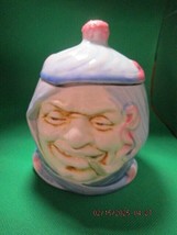 TOBACCO JAR SMILING SMOKING MAN 7&quot; [80B] - £42.09 GBP