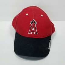 Los Angelas Anaheim Angels MLB Baseball Hat Cap Youth Adjustible Red Embroidered - £14.07 GBP