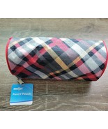 Pencil or make-up pouch. Red, yellow, and white with a shimmer. New - €11,21 EUR