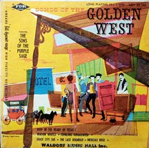 The Songs of the Golden West by The Sons of the Purple Sage [10" 33 rpm LP] image 1