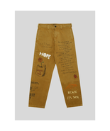 NWT P&#39;s PRESIDENT&#39;S KHAKI GABARDINE PATCH EMBROIDERY PANTS Size 36 - $115.20