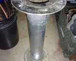 Pompanette/Lee Rocket Launcher/chair bronze nickel plate Pedestal 4&quot;OD, ... - £773.24 GBP