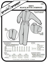 Men's Black Butte Jumpsuit Snowsuit #142 Sewing Pattern (Pattern Only) gp142 - £7.85 GBP