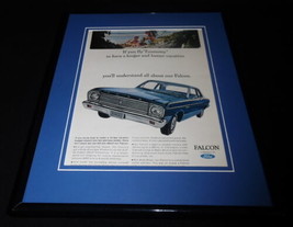 1966 Ford Falcon Framed 11x14 ORIGINAL Vintage Advertisement  - £35.04 GBP