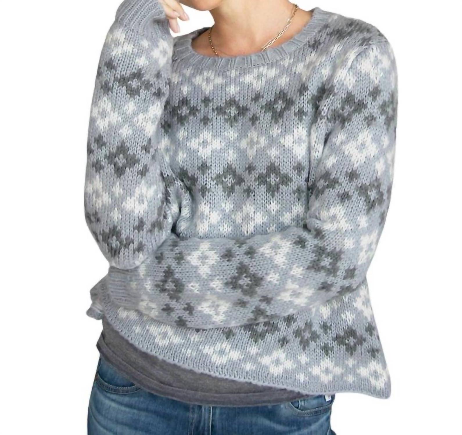 Wooden Ships Fair Isle Crew Sweater Size XS - $81.18
