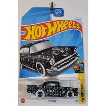 2024 Hot Wheels 57 Chevy Black 121/250 HW Art Cars Series 6/10 1:64 Diecast - $9.49