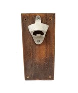 Vtg Wall Mount Rustic Wood Plaque Man Cave Bottle Opener Beer Lover  10&quot;... - $284.06 MXN