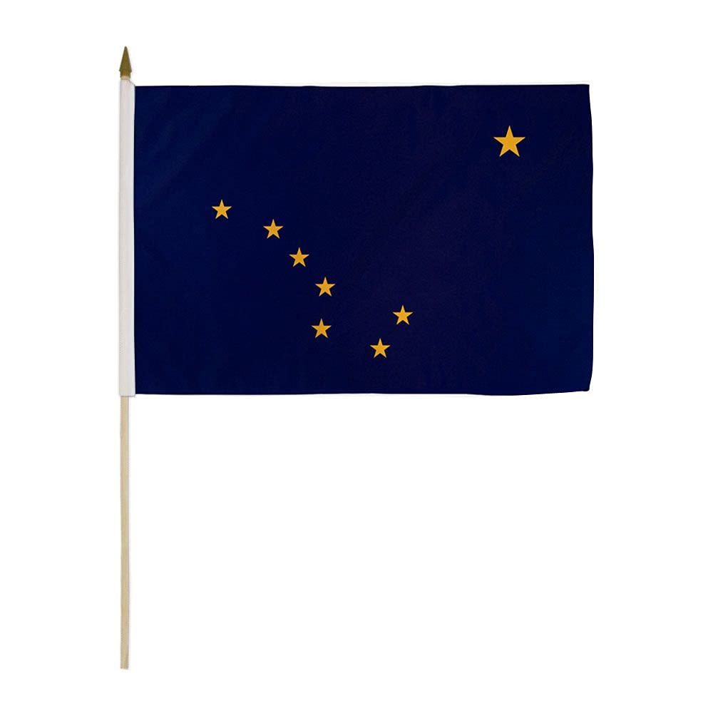 ALASKA FLAGS AND BANNERS (Alaska Flag 2x3ft Poly) - $2.88+