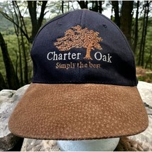 Charter Oak Vinyl Siding Hat Simply the Best Oak Tree KC Faux Suede Brim - £11.75 GBP