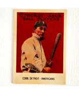 Ty Tyrus Cobb 1915 Cracker Jack Card #30 Reprint 1 / 24 Detroit American... - £10.18 GBP