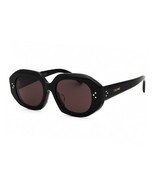 Celine CL40319F 01Y Shiny Black/Violet 52-20-140 Sunglasses New Authentic - $314.57