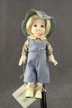 Vintage Vinyl Plastic Effanbee Blonde Costume Doll French Country Collection 9&quot; - £19.69 GBP