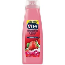 VO5 Strawberries &amp; Cream Moisturizing Shampoo with Soy Milk, 16.9oz - Pack of 4 - £17.12 GBP