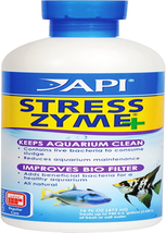 STRESS ZYME Freshwater and Saltwater Aquarium Cleaning Solution 16-Ounce... - £25.65 GBP