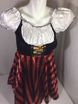 Halloween Girls Castume Size Small Multiple Colors Striped Cuffed Arms B... - £24.21 GBP