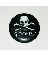 The Goonies Movie Crossbones Logo Promo Pinback Button / Pin 1985 NEW UN... - $7.84