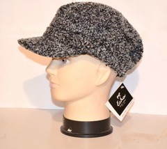 Echo New York Unisex Gray Black Lined Hat One Size  New - £28.80 GBP