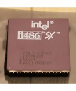 Vintage Intel 486 SX 25 MHz A80486SX-25 SX679 CPU Tested &amp; Working - $32.01 CAD